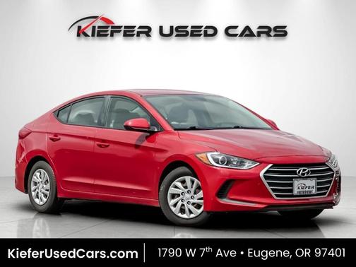 Scarlet Red Pearl 2017 Hyundai ELANTRA SE