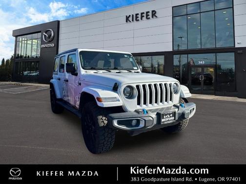 Bright White Clearcoat 2023 Jeep Wrangler 4xe Sahara