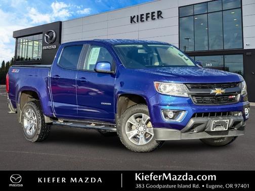 Laser Blue Metallic 2017 Chevrolet Colorado Z71 Truck