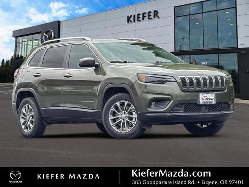 Olive Green Pearlcoat 2021 Jeep Cherokee Latitude Plus