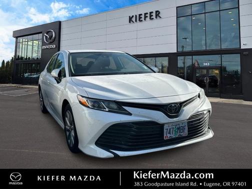 Super White 2020 Toyota Camry LE