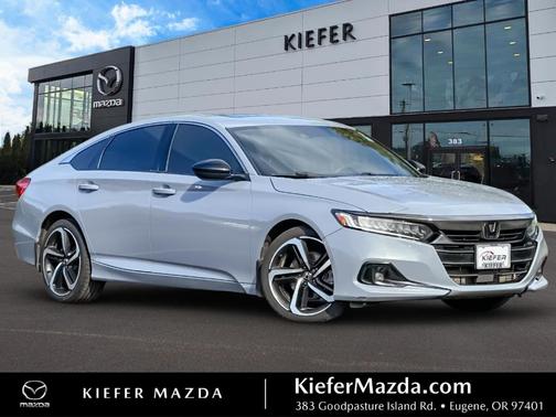 Blue 2022 Honda Accord Sport 2.0T