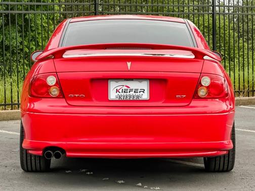 Torrid Red 2004 Pontiac GTO