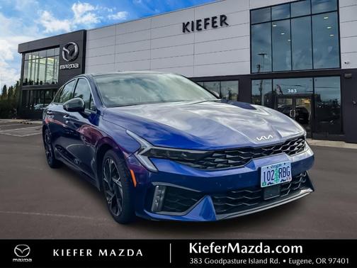 Blue 2025 Kia K5 GT-Line
