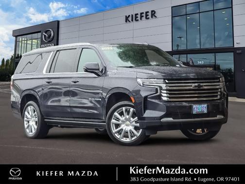 Dark Ash Metallic 2022 Chevrolet Suburban High Country