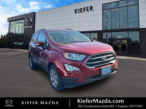 Ruby Red Metallic 2021 Ford EcoSport SE