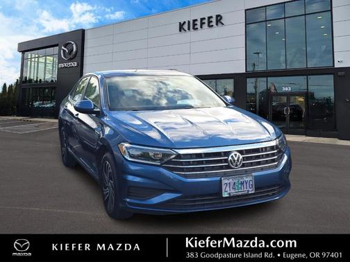 Silk Blue Metallic 2021 Volkswagen Jetta 1.4T SEL