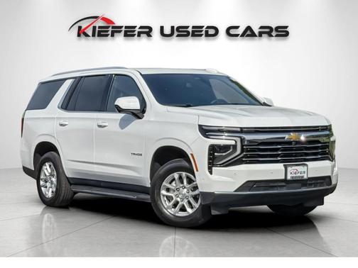Summit White 2025 Chevrolet Tahoe LT