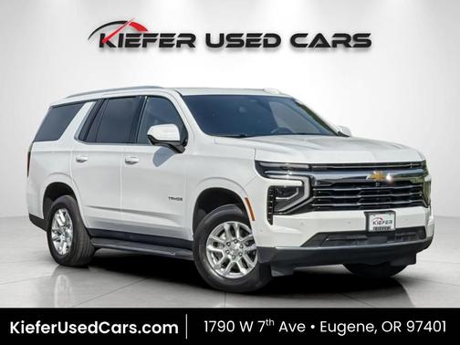 Summit White 2025 Chevrolet Tahoe LT