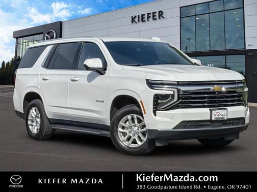 Summit White 2025 Chevrolet Tahoe LT