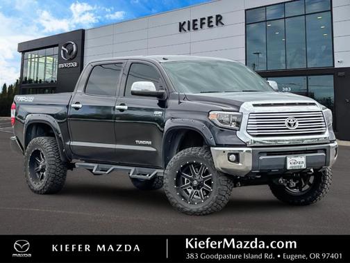 Midnight Black Metallic 2017 Toyota Tundra Limited