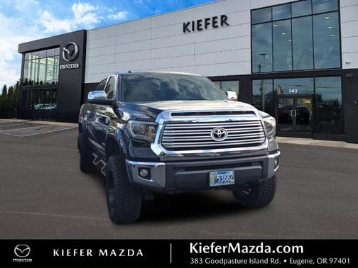 Midnight Black Metallic 2017 Toyota Tundra Limited