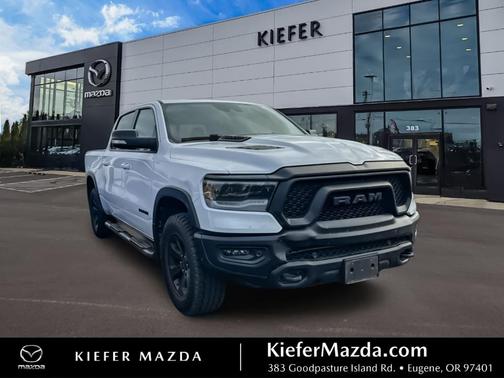 Bright White Clearcoat 2021 RAM 1500 Rebel
