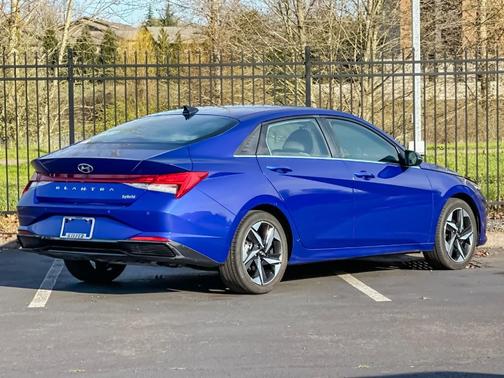 Intense Blue 2023 Hyundai ELANTRA HEV Limited