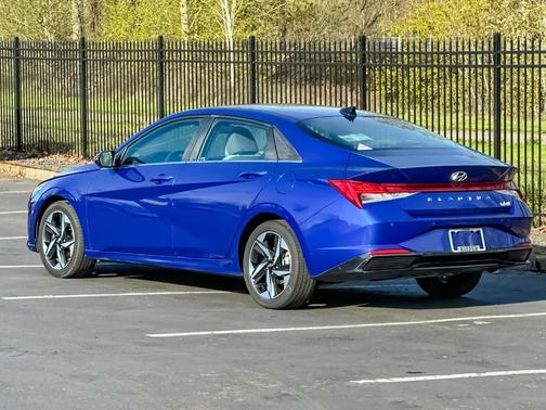Intense Blue 2023 Hyundai ELANTRA HEV Limited