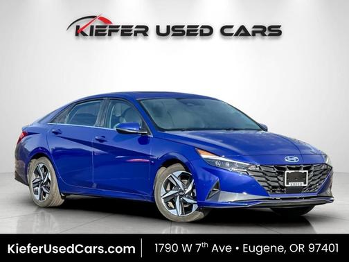 Intense Blue 2023 Hyundai ELANTRA HEV Limited