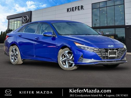 Intense Blue 2023 Hyundai ELANTRA HEV Limited