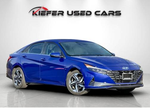 Intense Blue 2023 Hyundai ELANTRA HEV Limited