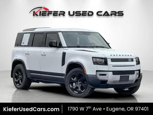 White 2020 Land Rover Defender HSE