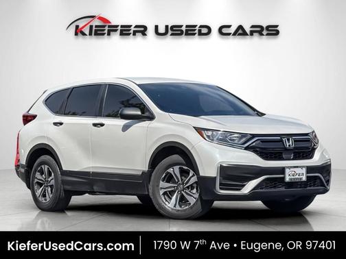 Platinum White Pearl 2021 Honda CR-V LX