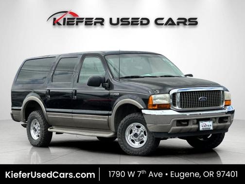 Black 2001 Ford Excursion Limited