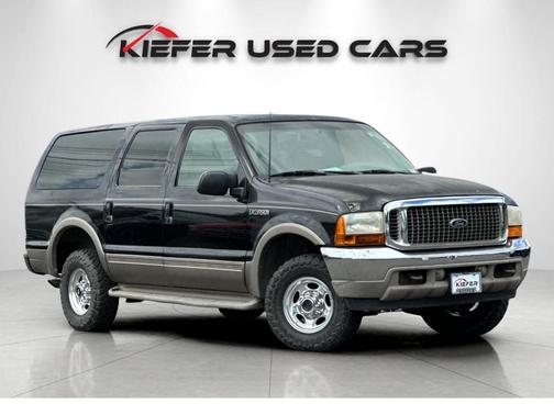 Black 2001 Ford Excursion Limited