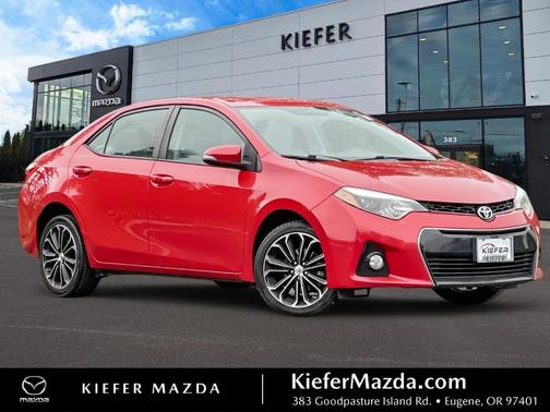 Barcelona Red Metallic 2016 Toyota Corolla S Plus