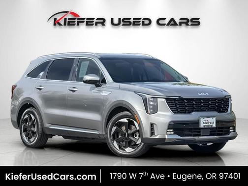 Steel Gray 2025 Kia Sorento Hybrid EX