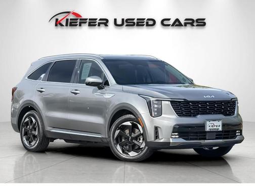 Steel Gray 2025 Kia Sorento Hybrid EX