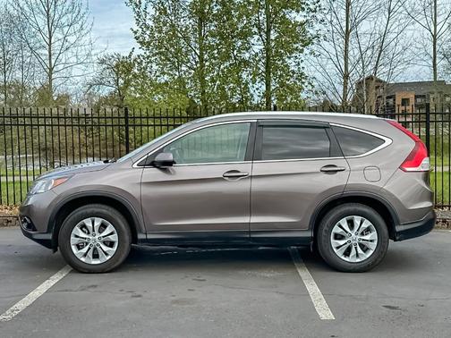 Urban Titanium Metallic 2014 Honda CR-V EX-L