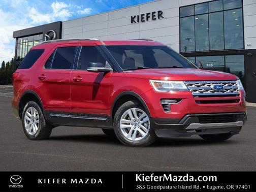 Ruby Red Metallic Tinted Clearcoat 2018 Ford Explorer XLT