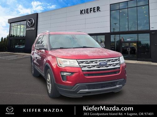 Ruby Red Metallic Tinted Clearcoat 2018 Ford Explorer XLT