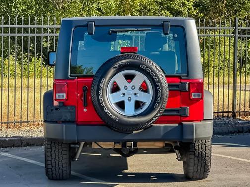 Flame Red Clearcoat 2012 Jeep Wrangler Sport