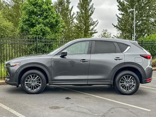 Machine Gray Metallic 2021 Mazda CX-5 Touring
