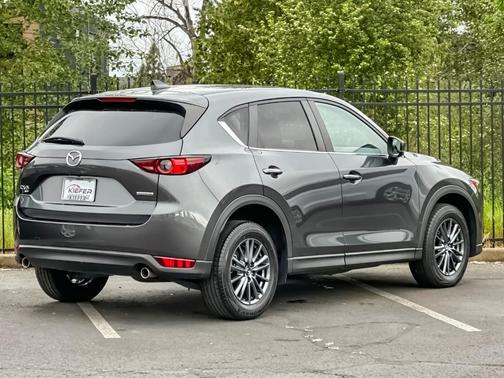 Machine Gray Metallic 2021 Mazda CX-5 Touring