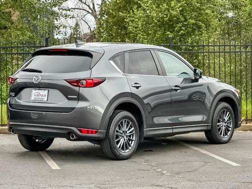 Machine Gray Metallic 2021 Mazda CX-5 Touring