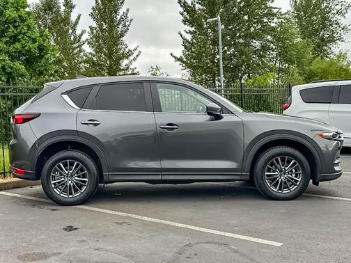 Machine Gray Metallic 2021 Mazda CX-5 Touring