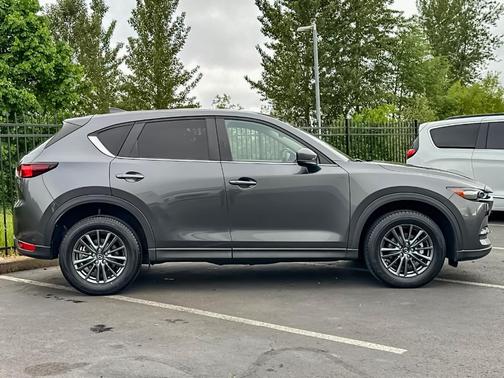 Machine Gray Metallic 2021 Mazda CX-5 Touring