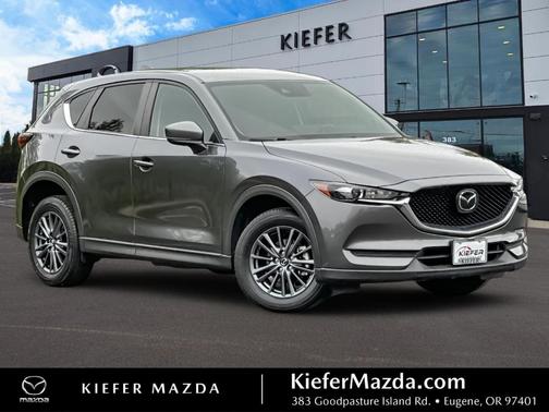 Machine Gray Metallic 2021 Mazda CX-5 Touring