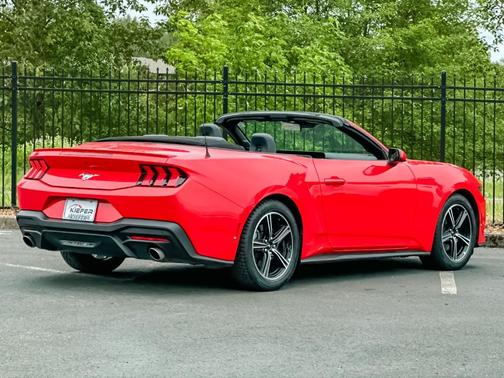 Red 2025 Ford Mustang EcoBoost Premium
