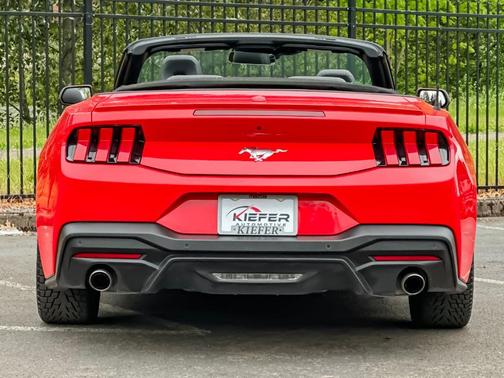 Red 2025 Ford Mustang EcoBoost Premium