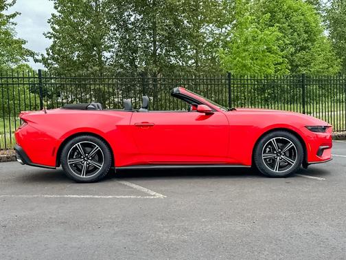 Red 2025 Ford Mustang EcoBoost Premium