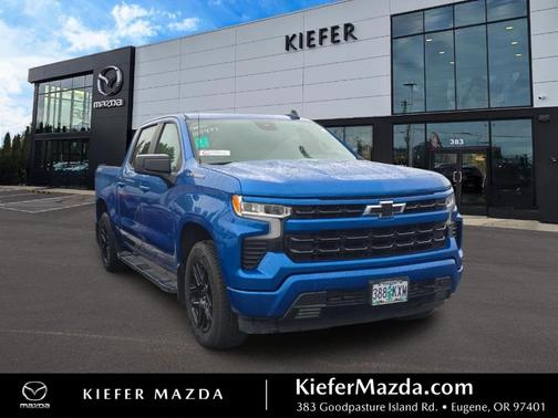 Glacier Blue Metallic 2022 Chevrolet Silverado 1500 RST