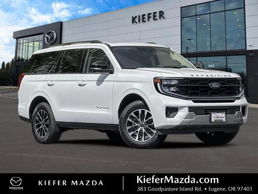 Oxford White 2025 Ford Expedition Platinum