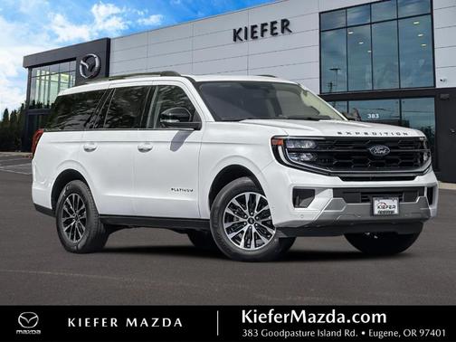 Oxford White 2025 Ford Expedition Platinum