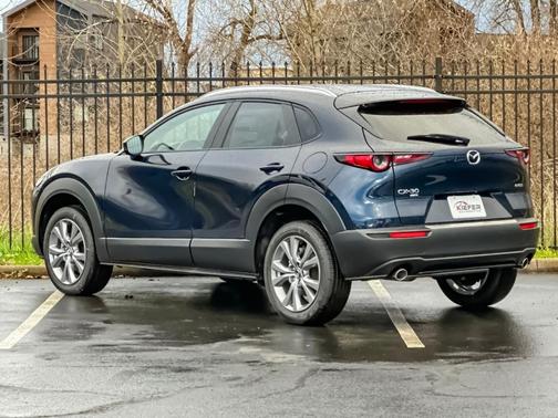 Deep Crystal Blue Mica 2026 Mazda CX-30 Premium Package