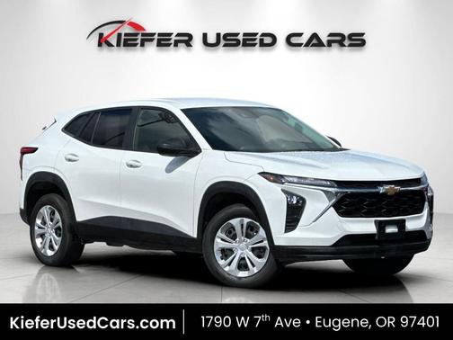 Summit White 2024 Chevrolet Trax LS