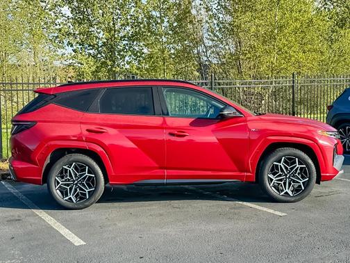 Red Crimson 2023 Hyundai TUCSON N Line