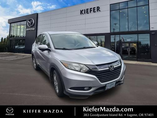 Alabaster Silver Metallic 2016 Honda HR-V EX