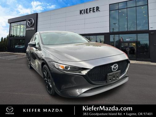 Machine Gray Metallic 2025 Mazda Mazda3 FWD w/Select Package